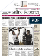 Saline Reporter Front Page