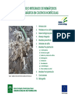 Manejo Integrado de Nemátodos Fitoparasitos en Cultivos Horticolas