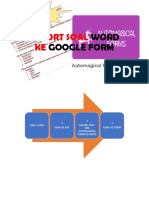 Cara Import Soal Word Ke Google Form