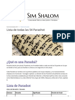 Parashat Lista Anual