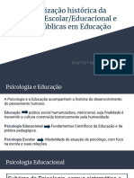 História da Psicologia Escolar e Políticas Educacionais