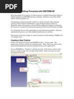 Simulating Drilling Processes With DEFORM Com