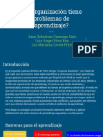 ¿Su Organización Tiene Problemas de Aprendizaje