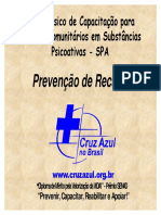 2 - Prevencao Da Recaida Cruz Azul