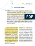 19 - Overview of Medical Physics Teaching in Brazil