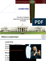 Leadership: Indian Institute of Technology Roorkee