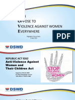 End violence against women with RA 9262