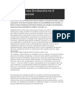 El efecto de una devaluación en el balance comercial