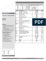 Datasheet SCR SKKT 250 08E