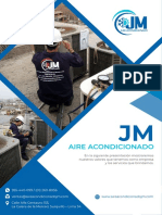 Brochure JM Aire Acondicionado