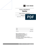 Manual de Manutenção Centra F-500-600
