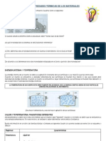 Ficha de Trabajo - Temperatura