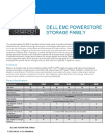 Dell Emc Powerstore Storage Family: Spec Sheet