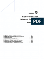 Exploration For Mineral Deposits: Section