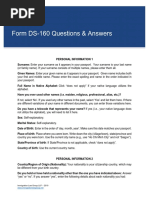 Form DS-160 Questions & Answers: Immigration Law Group LLP - 2019