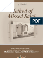 Method of (Missed) Salah