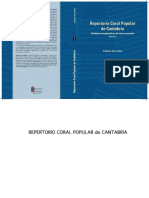 RepertorioCoralPopularCantabria E SanzVelez Vol1