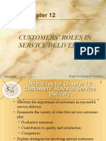 Customers' Roles in Service Delivery: Mcgraw-Hill © 2000 The Mcgraw-Hill Companies
