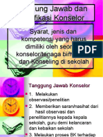 7.tanggung Jawab & Kualifikasi Konselor