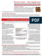 Plant Sterols in Food Final 0