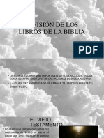 División de Los Libros de La Biblia