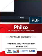 Manual TV Philco PH24A