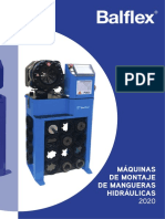 Catálogo Máquinas de Montaje de Mangueras Hdráulicas 2020