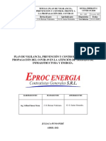 Plan de Vigilancia Covid-19 - Eproc Energia, Version 2