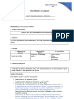 5to Ficha de Registro de Indagación. Plásticos