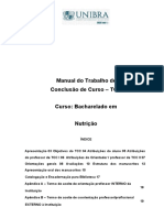 Manual de TCC - Nutrição - UNIBRA.2020 PDF