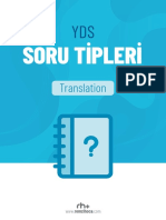 YDS Çeviri Soru Tipi