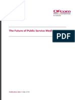The Future of Public Service Media: Publication Date