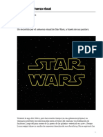 Star Wars afiches visual