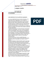 Folha de S.Paulo - TENDÊNCIAS - DEBATES - BR - João Benedicto de Azevedo Marques - Cadeia Nem Sempre Resolve - 11 - 10 - 1999