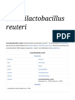 Limosilactobacillus Reuteri - Wikipedia, La Enciclopedia Libre