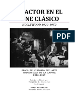 El Actor en El Cine Clasico Hollywood 1920-1950