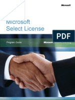 Select License Program Guide