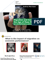 Migration and Innovation in The Age of Mass Migration:: An Evolutionary Perspective