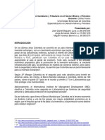 Consideraciones Cambiarias y Tibutarias Minero Energico