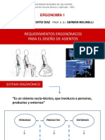 Clase 3 Requerimientos Ergonomicos para El Diseño de Asientos