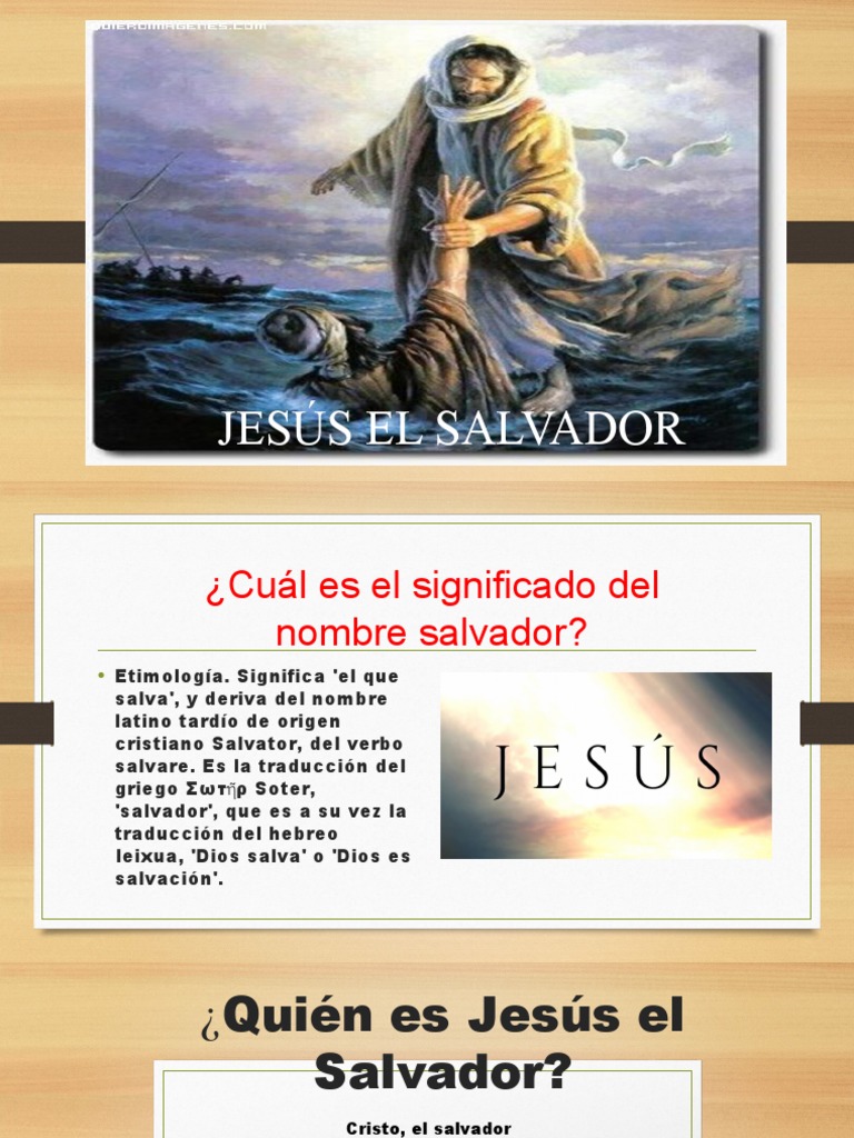 Jesús El Salvador | PDF