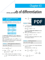 Methods of Differentiation