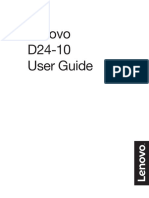 Lenovo D24-10 User Guide