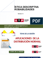 Aplicaciones distribución normal estadística