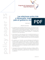 Relaciones Entre Irán y Venezuela