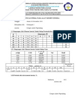 Tabel Data Konstanta Spiral Pegas