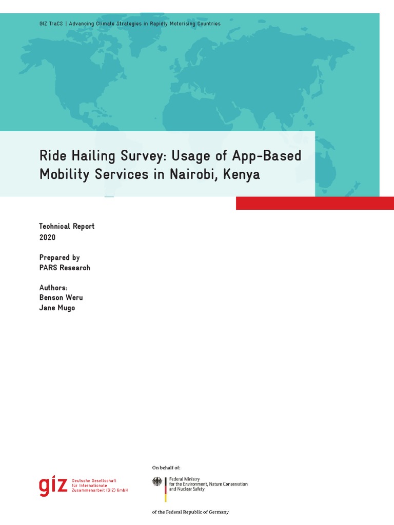 Ride Hailing Trends in Nairobi, Kenya | PDF | Taxicab | Transport