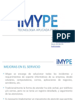 Procedimiento IMype Mesa de Ayuda v1.5