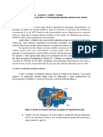 Relatório sobre motor de indução trifásico