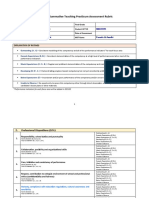 MCT-MST Summative Teaching Placement Assessment Rubric - EPC 4406
